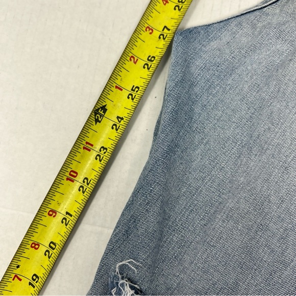 rag & bone Lightwash Dre Capri Distressed Jeans 28 - Picture 7 of 9